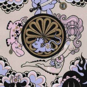 〈Wheel Of Fortune : Little Fluffy Gigolo PELU〉　2025　Giclee print on paper　37.5×22cm