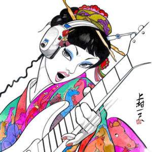 〈Rockin' 午娘〉 2025 Giclee print on paper 35×26.2cm