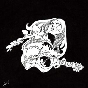 〈密猟記〉 2026 Giclee print on paper 40×40cm